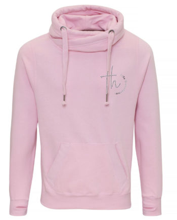 Tara Hammett Life Transformer Cross Neck Hoodie - Chest Logo