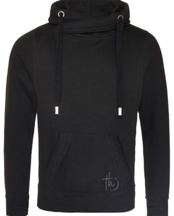 Tara Hammett Life Transformer Cross Neck Hoodie - Pocket Logo