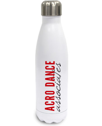 Acro Dance Associates White Stainless Steel Drinks Bottle
