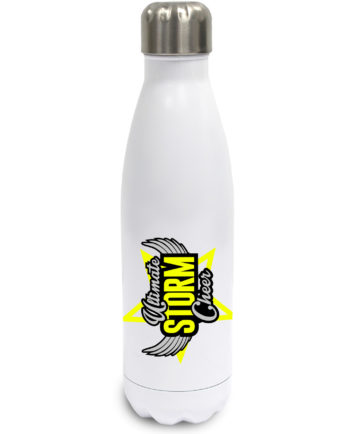 Ultimate Storm Cheer White Stainless Steel Drinks Bottle