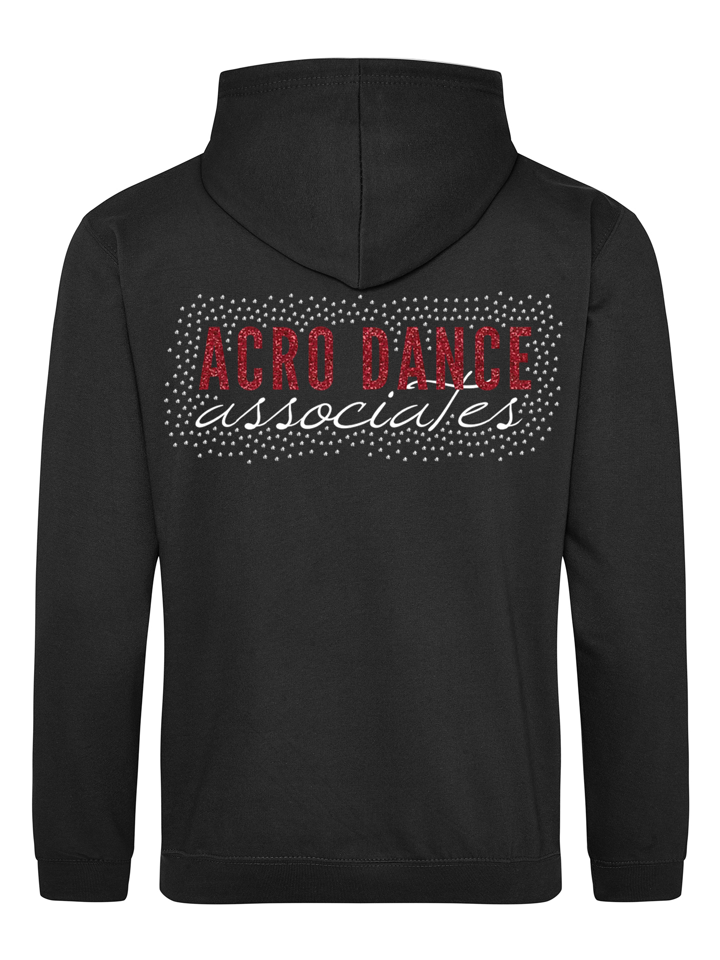 Acro Dance Associates Zipped Hoodie - Image 3