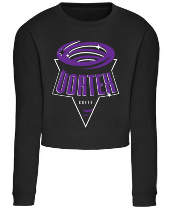 Vortex Cheer Cropped Sweatshirt