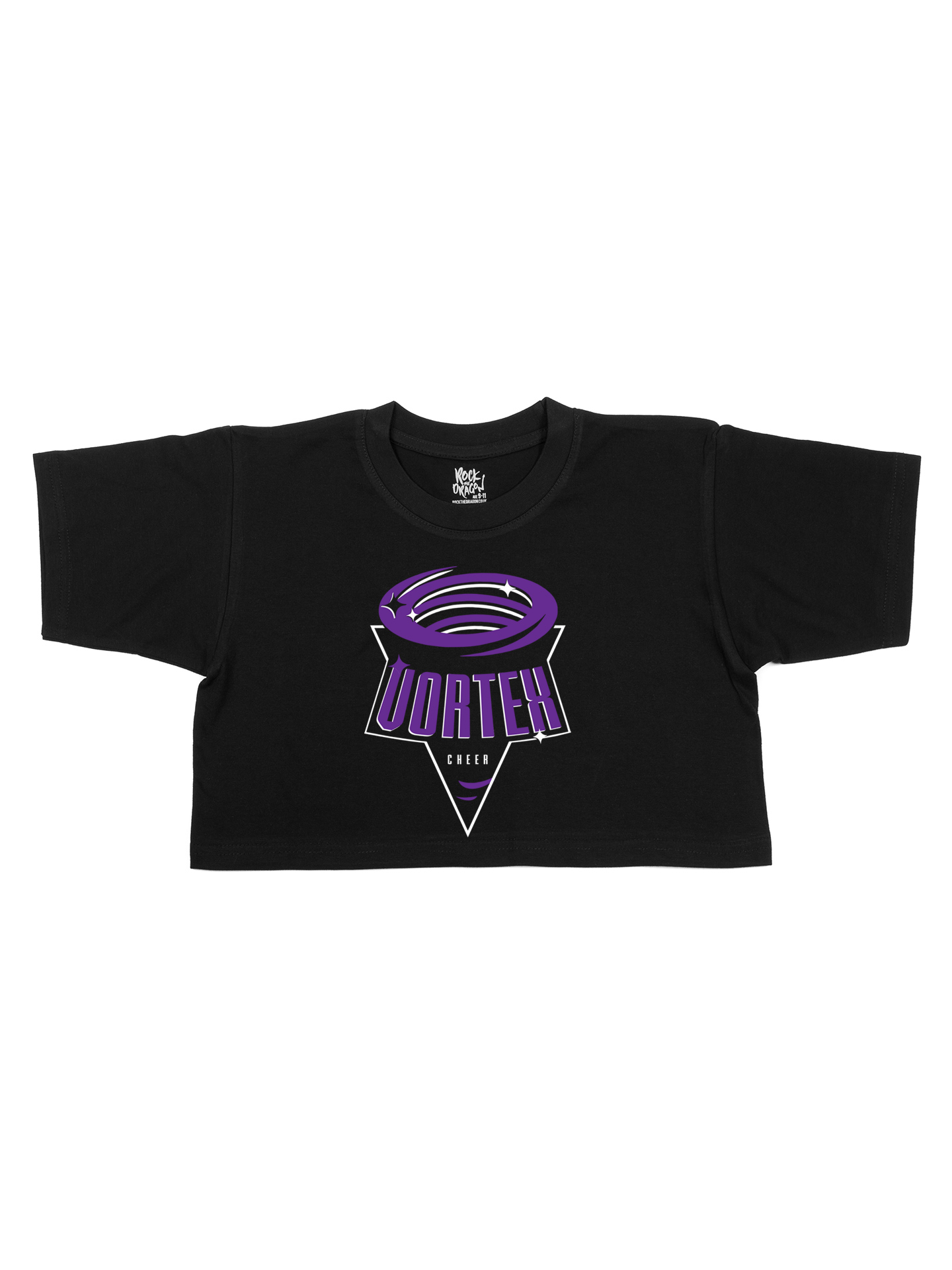 Vortex Cheer Crop T-Shirt