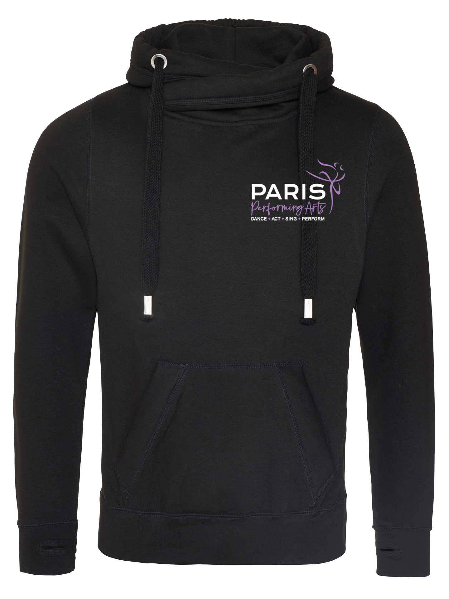 Paris Performing Arts Cross Neck Hoodie