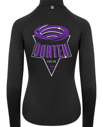 Vortex Cheer Women's Fitted Cool Flex Long Half Zip Top