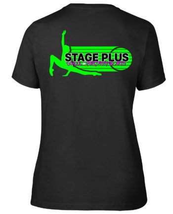 Stage Plus School Of Performing Arts Ladies Fitted T-Shirt