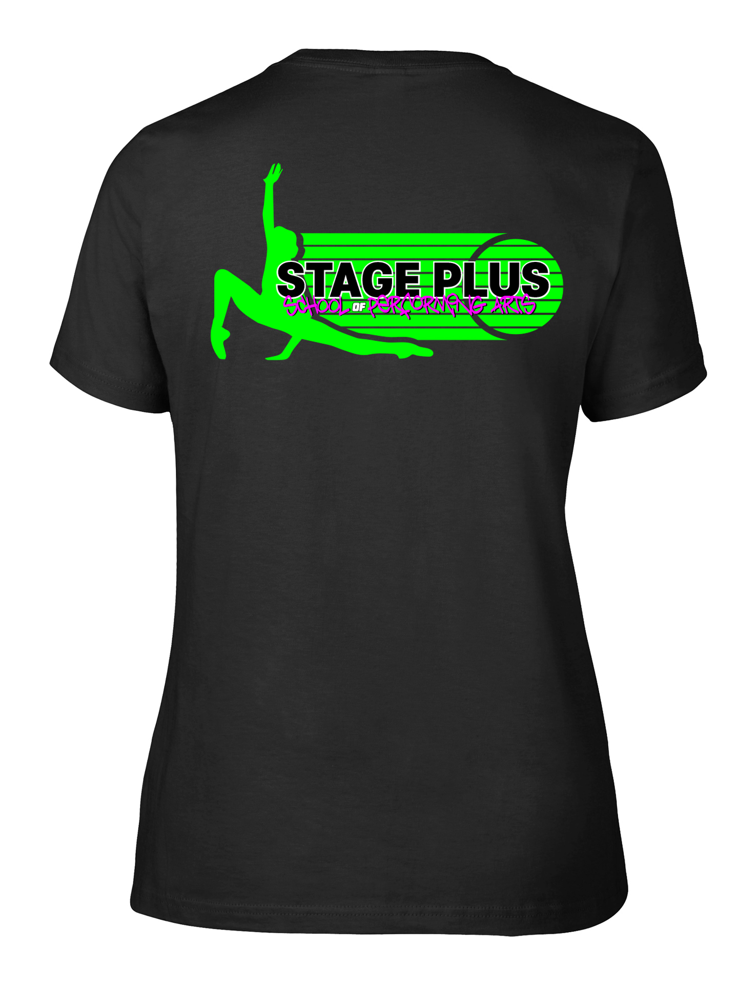 Stage Plus School Of Performing Arts Ladies Fitted T-Shirt