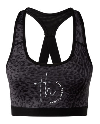 Tara Hammett Life Transformer Animal Print Sports Bra