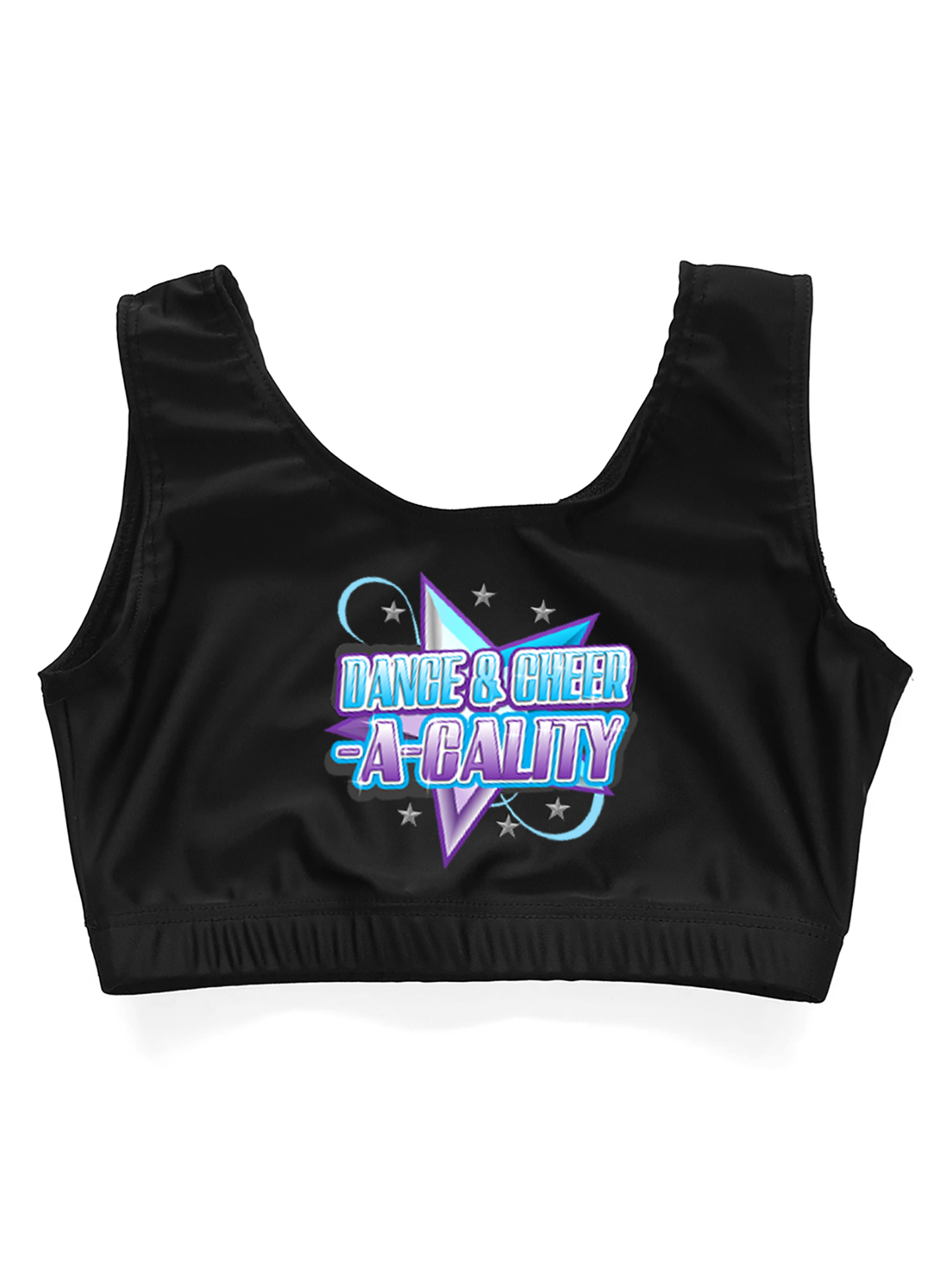 Dance & Cheer-a-cality Lycra Crop Top