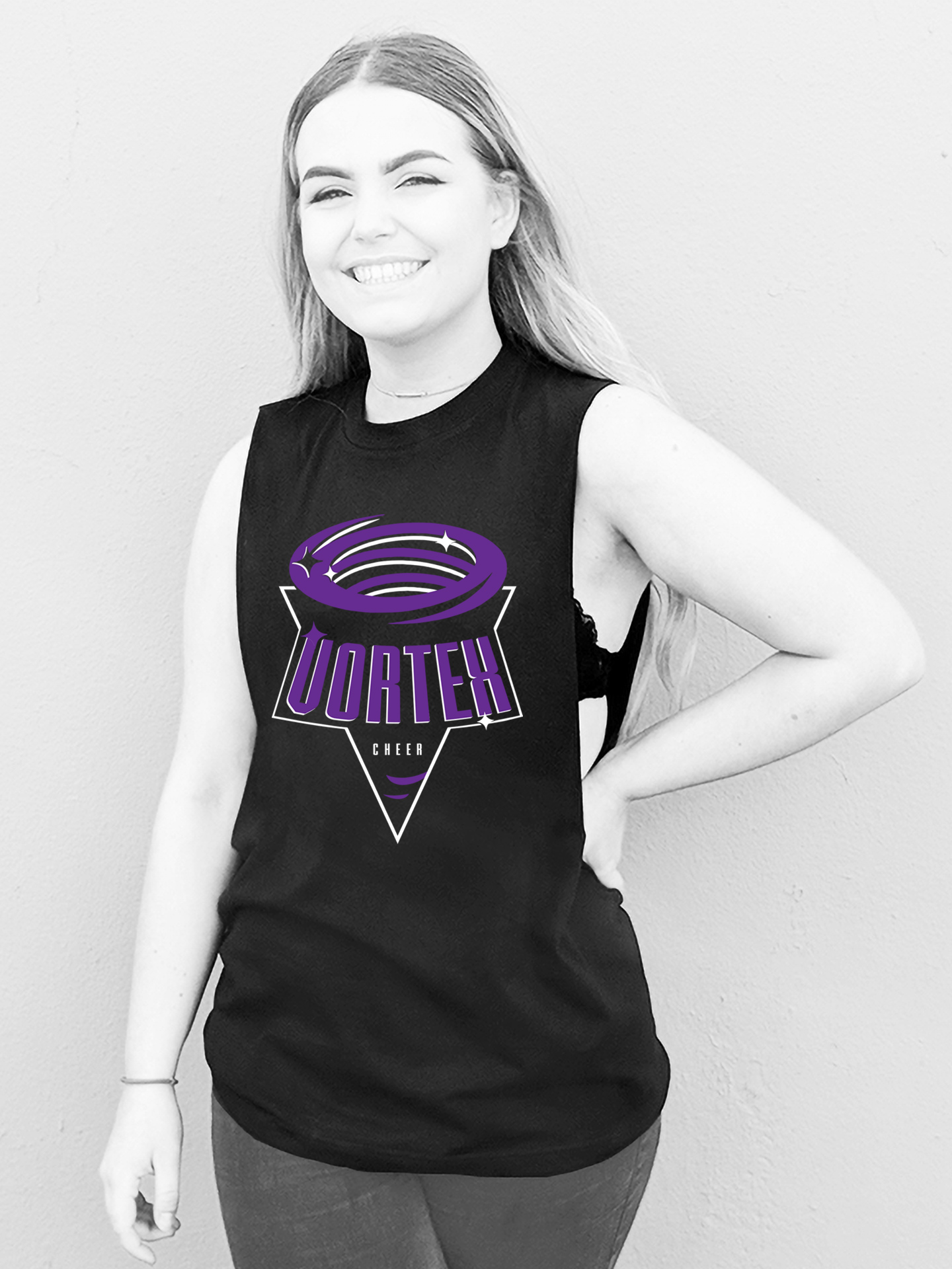 Vortex Cheer Open Side Vest