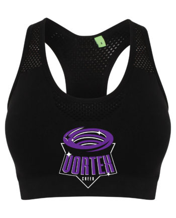 Vortex Cheer Seamless Crop Top