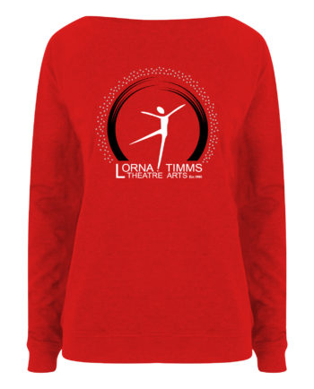 Seniors - Lorna Timms Theatre Arts Red Slouch Sweatshirt