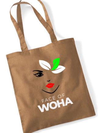 Face of Woha Tote Bag