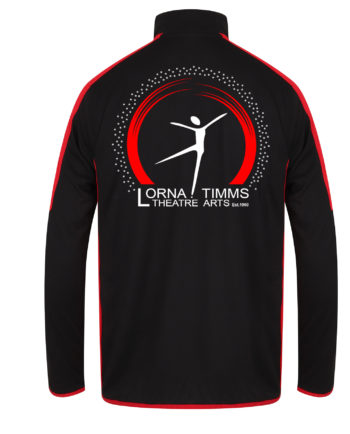 Seniors - Lorna Timms Theatre Arts Red Zip Tracksuit Top