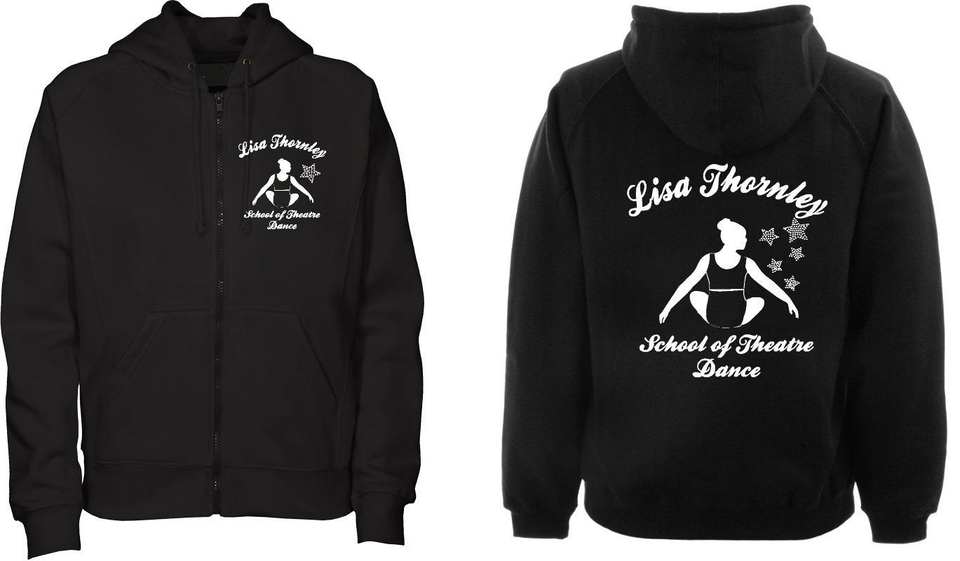 Lisa Thornley Zipped Hoodie