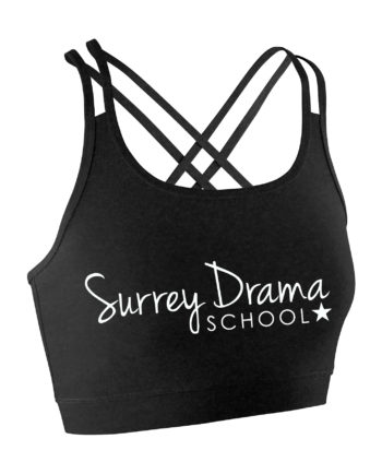 Surrey Dance School Drama Back Detail Lycra Top