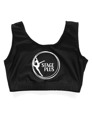 Stage Plus School Of Performing Arts Cotton Lycra Crop Top