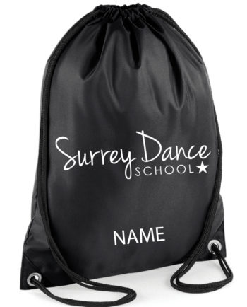 Surrey Dance School Dance Gym Sack