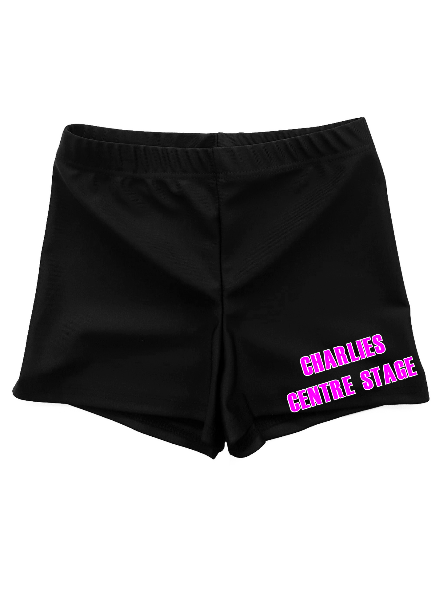 Charlies Centre Stage Lycra Hotpant Shorts