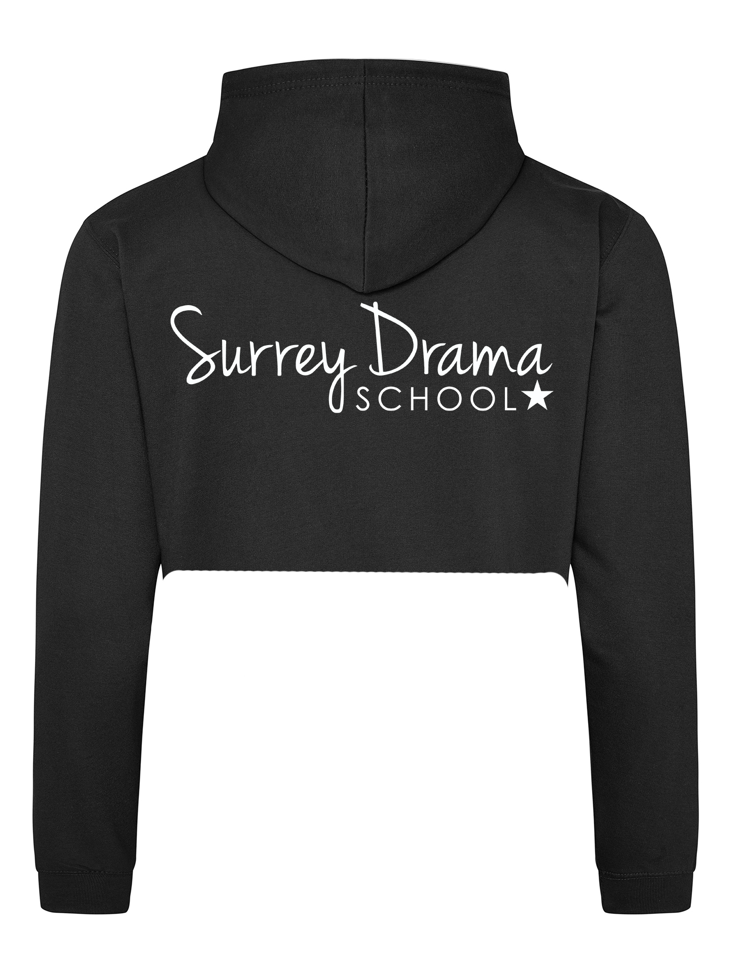 Surrey Dance School Drama Crop Hoodie - Image 4
