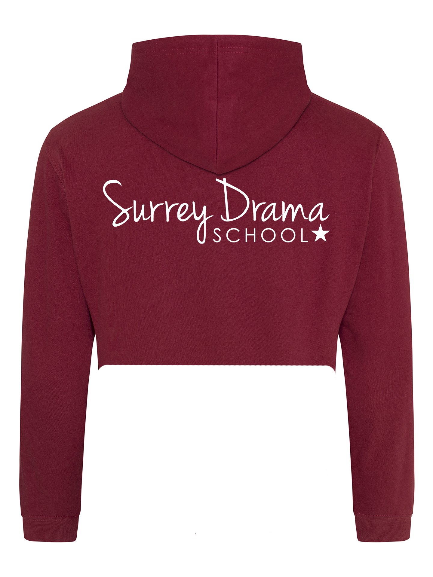 Surrey Dance School Drama Crop Hoodie - Image 8