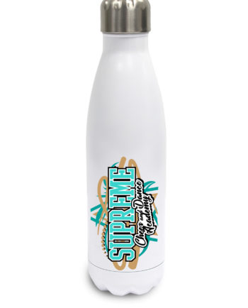 Supreme Cheer and Dance Academy White Stainless Steel Drinks Bottle