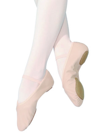 Split Sole Leather Ballet Shoes