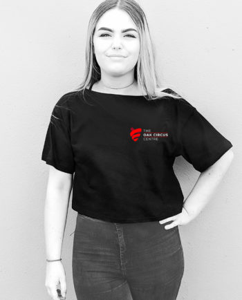 The Oak Circus Centre Boxy Crop T-Shirt