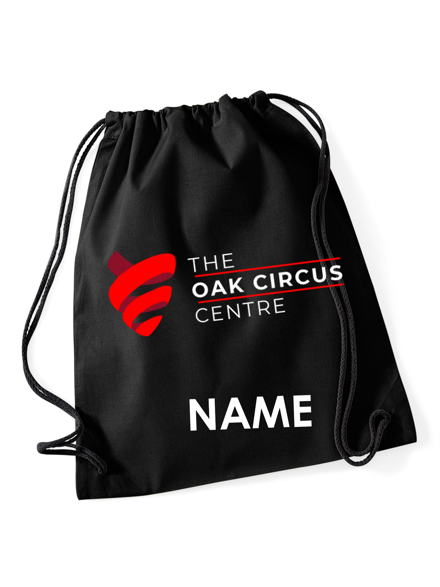 The Oak Circus Centre Cotton Gym Bag