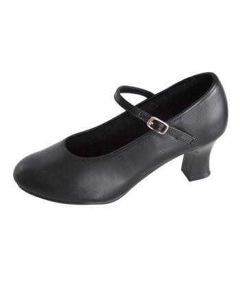 Roch Valley PU Cuban Heel Shoes