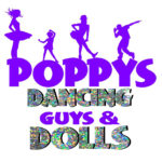 Poppys Dancing Guys & Dolls logo