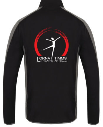 Boys - Lorna Timms Theatre Arts Grey Zip Tracksuit Top