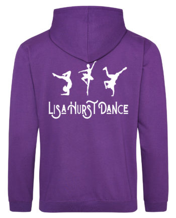 Lisa Hurst Dance Fitted Zipped Hoodie