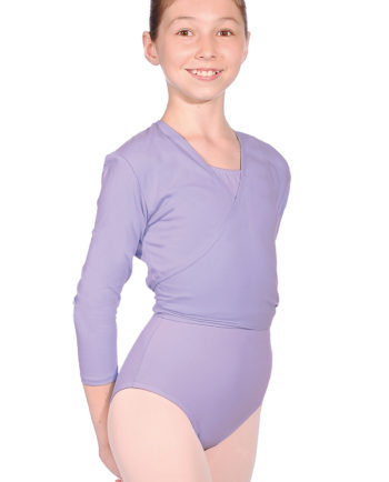 The Performance Academy - Staines - Baby Ballet/Prep/Primary Lilac Nikki Wrap Cardigan