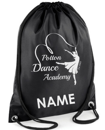 Potton Dance Academy Glitter Gym Sack