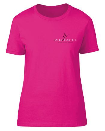 Sally Gartell Academy Of Dance Fitted T-Shirt