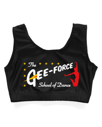 Gee-Force School of Dance Lycra Crop Top
