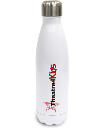 Theatre4Kids White Stainless Steel Drinks Bottle