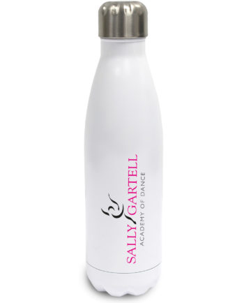 Sally Gartell Academy Of Dance White Stainless Steel Drinks Bottle