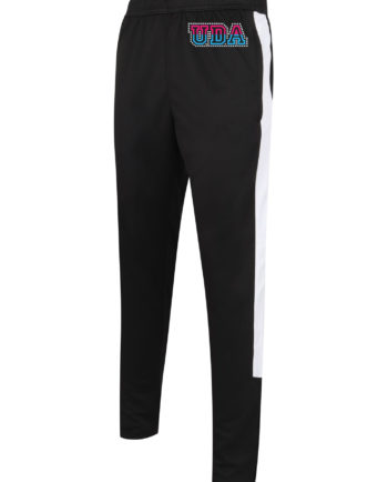UDA - Urbanized Dance Academy Competition Team Black and White Tracksuit Bottoms