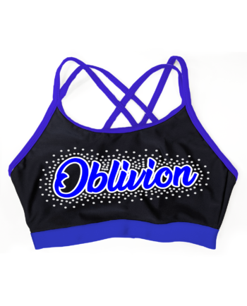 Caterham Allstars Cheerleading Oblivion Lycra Top**CUSTOM LYCRA 6-8 WEEK LEAD TIME**