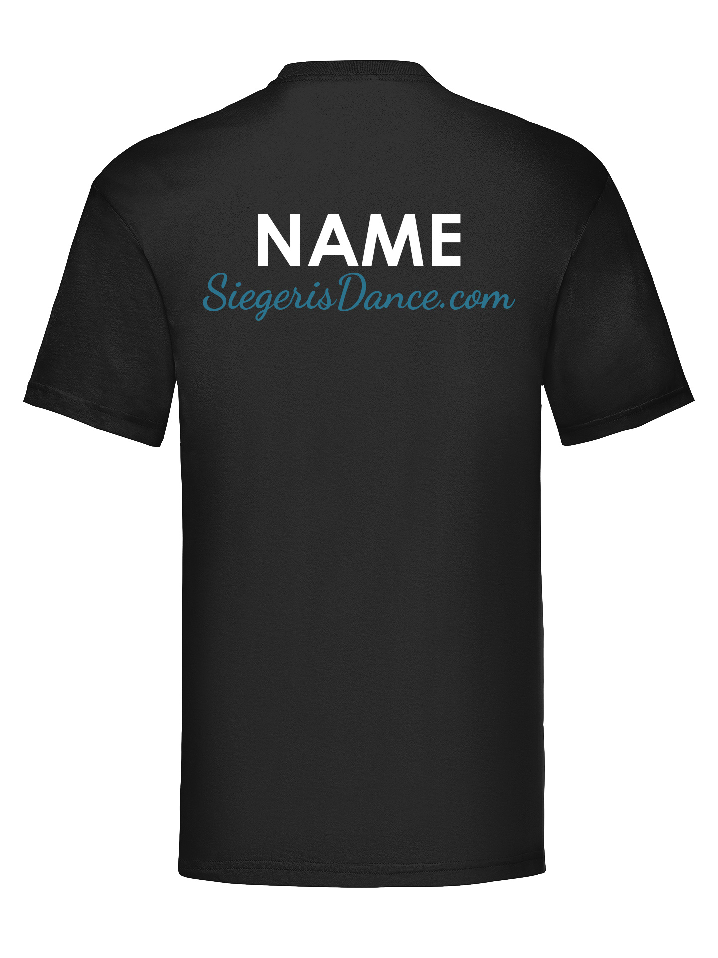 Siegeris Dance Blue Print T-Shirt - Image 2