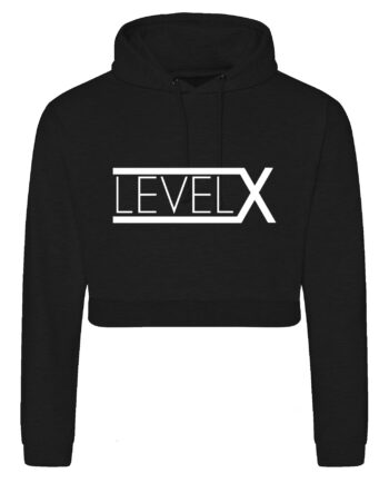 Level X Cropped Pullover Hoodie