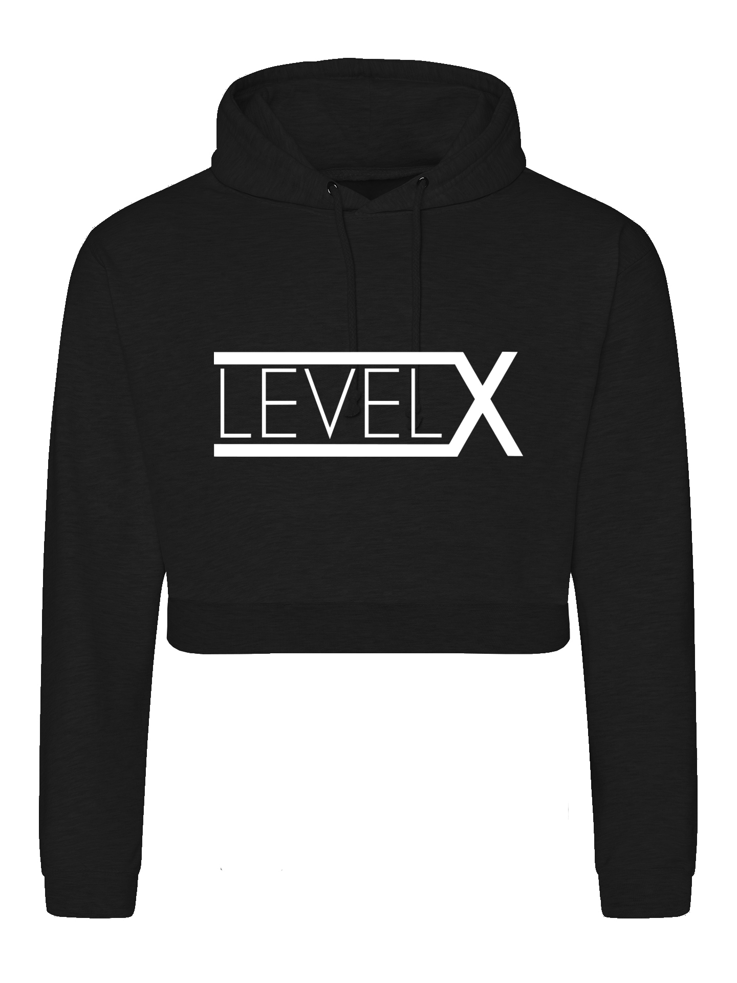 Level X Cropped Pullover Hoodie