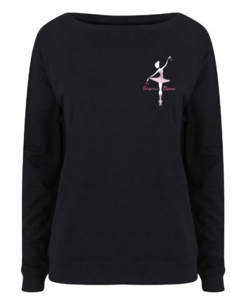 Siegeris Dance Pink Print Slouch Sweatshirt