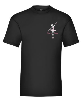 Siegeris Dance Pink Print Sports Fabric T-Shirt