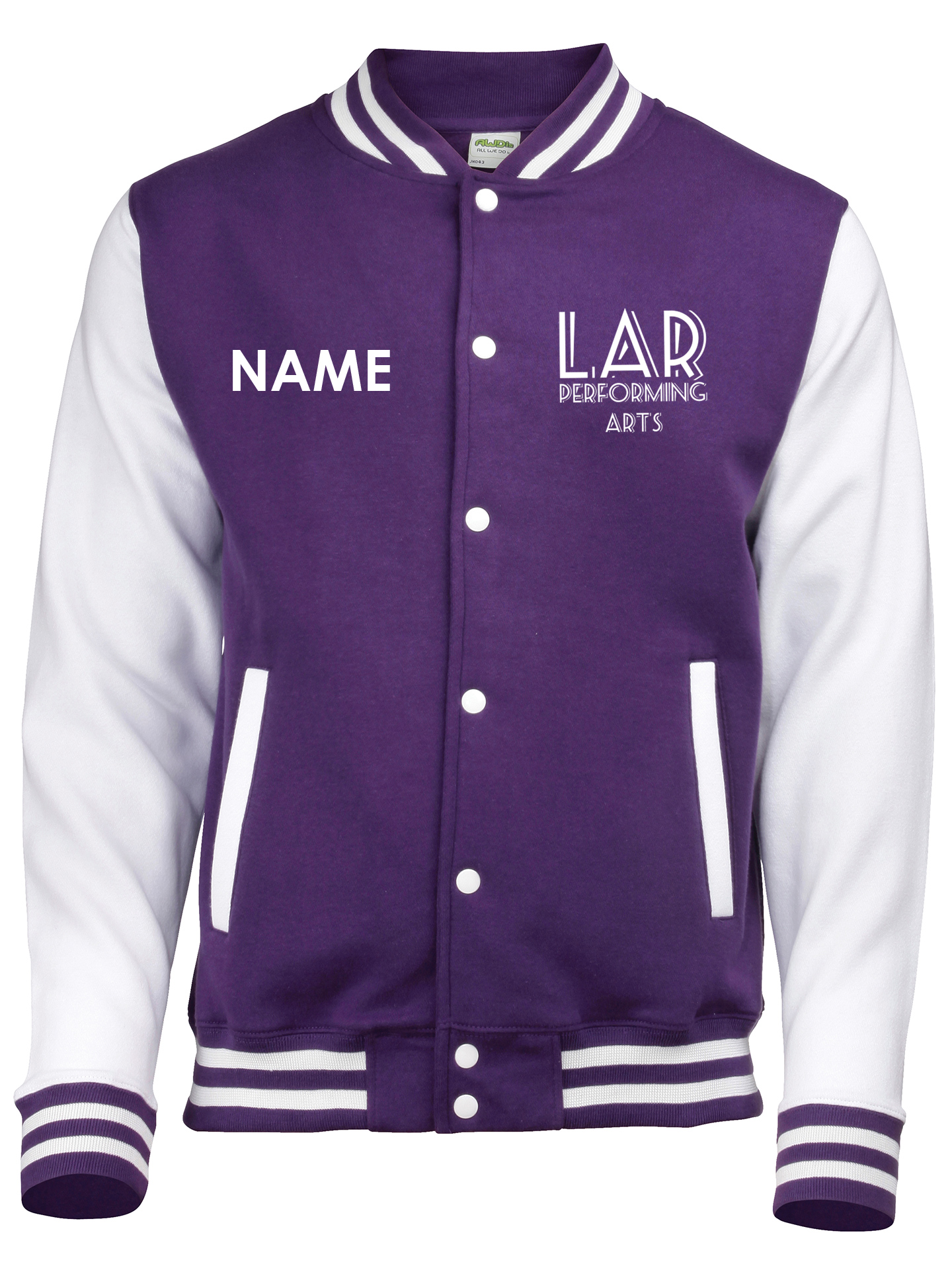 LAR Performing Arts Varsity Jacket - Image 4