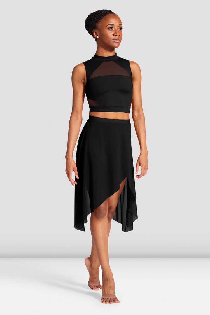 Bloch Ladies Chiaki Open Back Crop Top