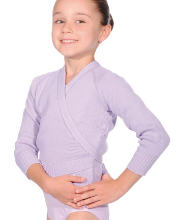 Roch Valley Lilac Acrylic Crossover Cardi