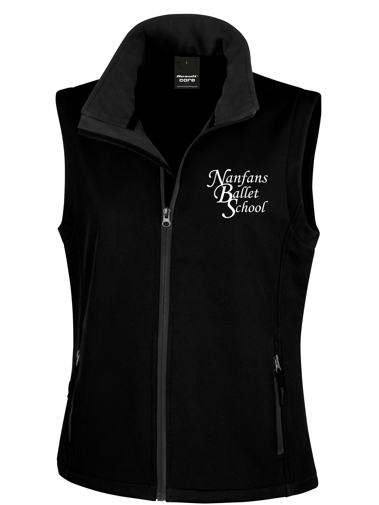 Nanfans Ballet School Softshell Bodywarmer